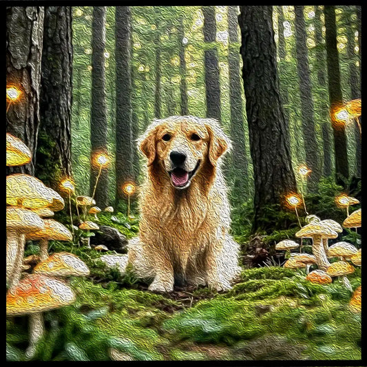 Celebrate Every Year with a Custom Pet Portrait Inspired by Nature