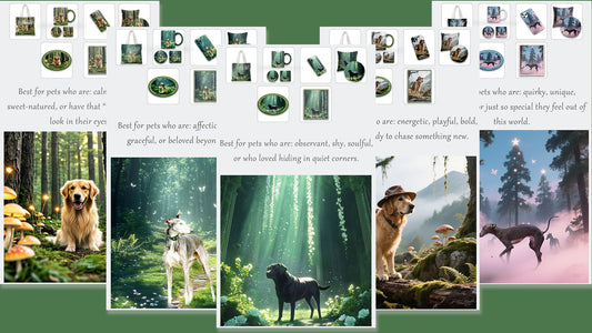 5 Forest Backgrounds to Inspire Your Custom Pet Portrait Keepsakes
