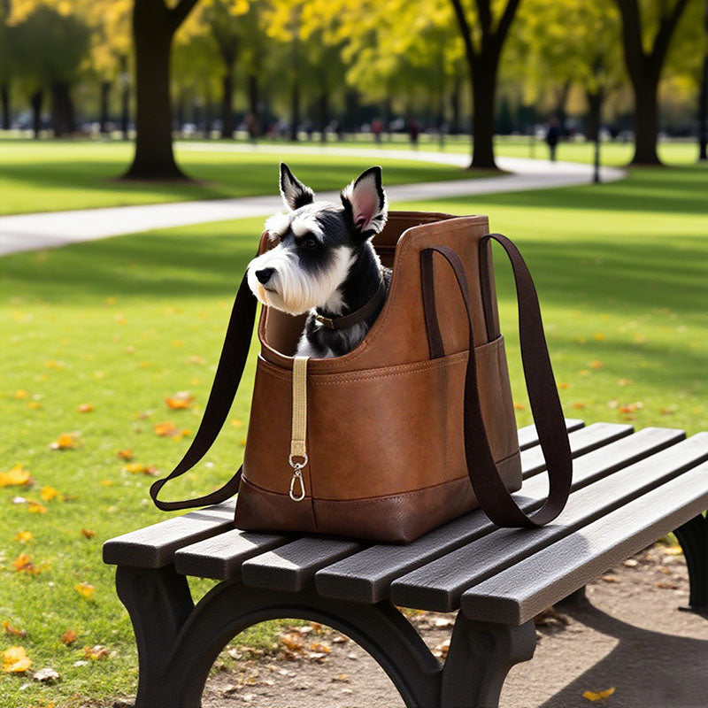 PU Portable Small Pet Carrier Bag