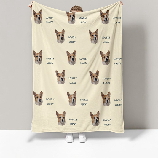 Lovely Pet Customized Pet Blanket