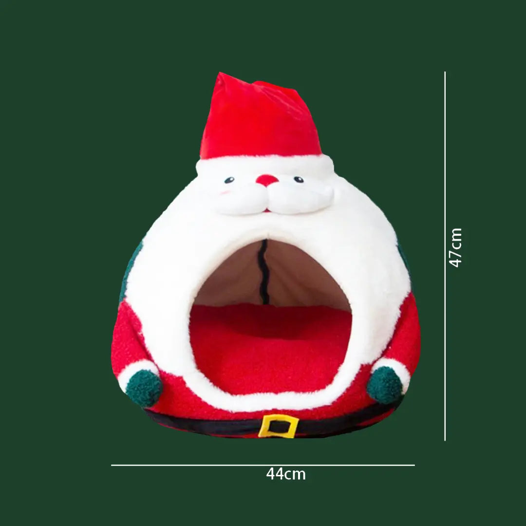 Pawsmas Santa Claus Pet House