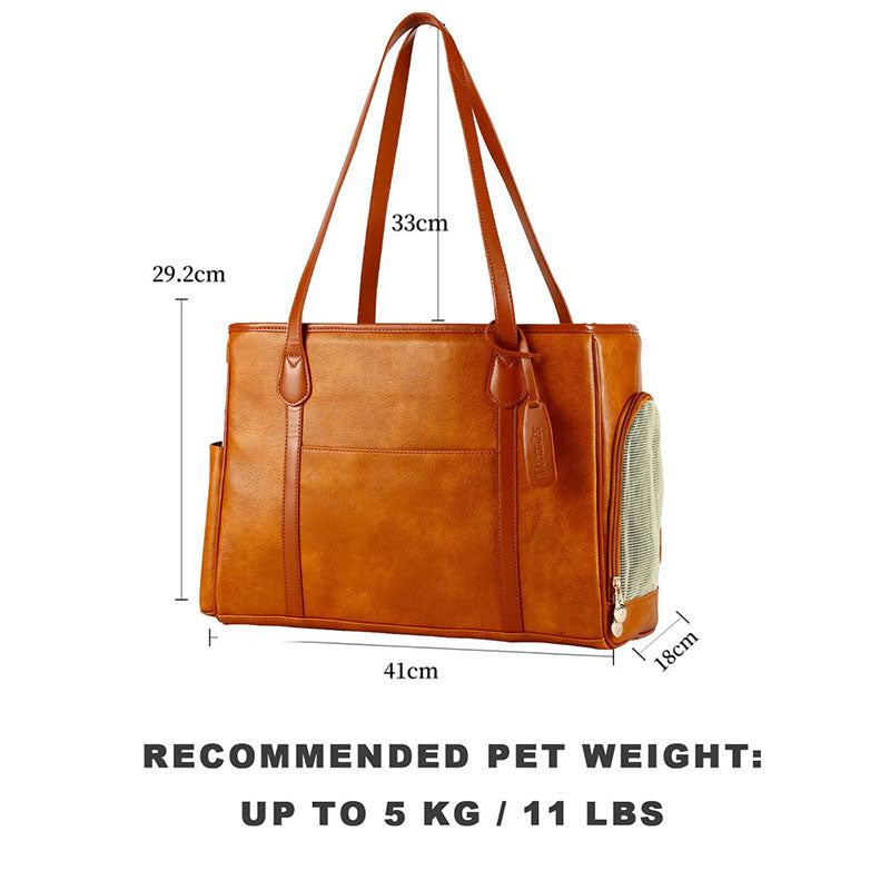 Chic Pet Travel Carrier for Small Dogs & Cats