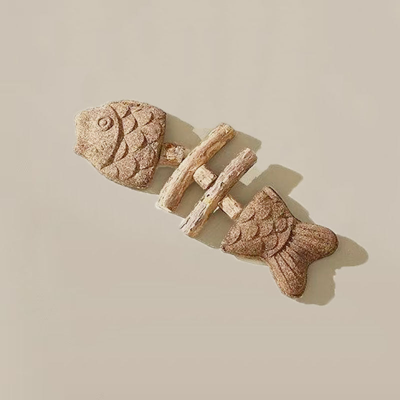 Nature Forme Cat Dental Chew Toy – Fishbone Shape
