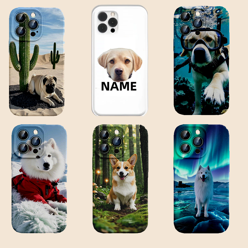 Customized Pet Portrait Phone Cases
