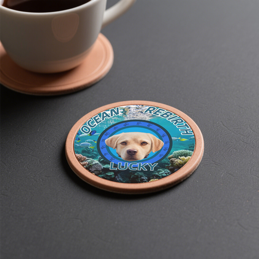 Ocean Rebirth Customized Pet Themed Coasters