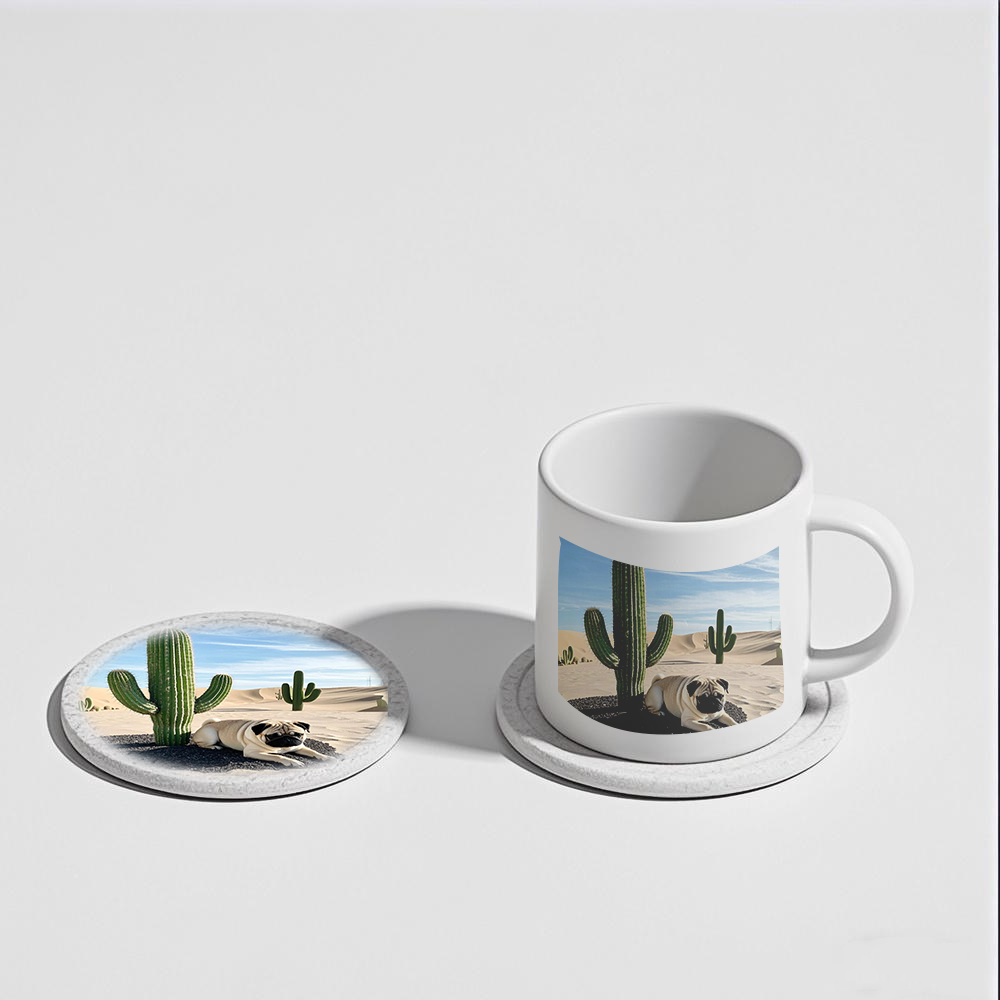 Desert Mirage Customized Pet Mug