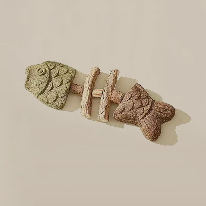 Nature Forme Cat Dental Chew Toy – Fishbone Shape