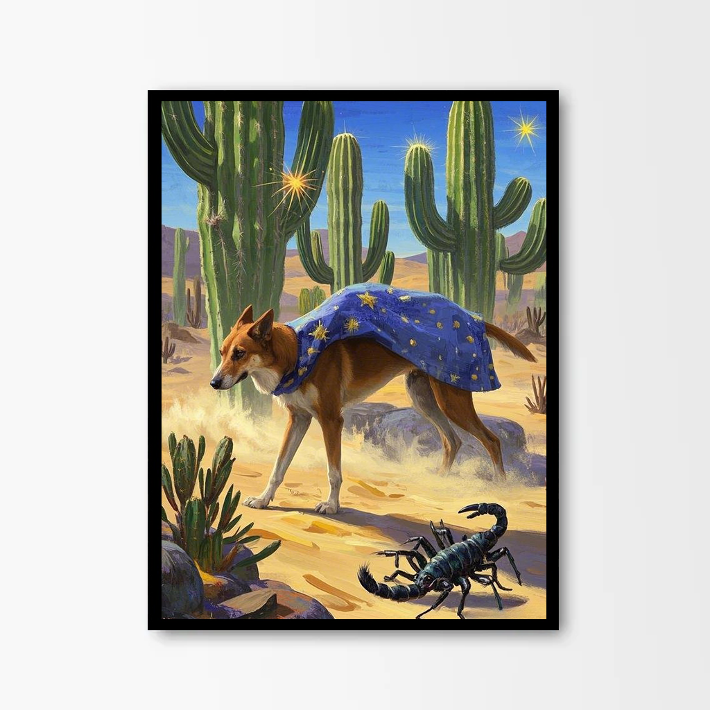 Desert Mirage Customized Painting