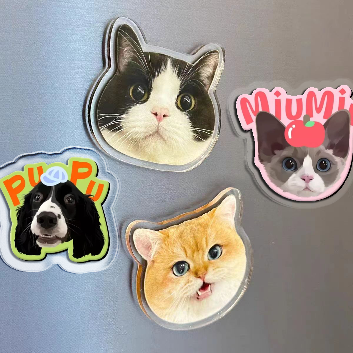 Customized Pet Refrigerator Magnet