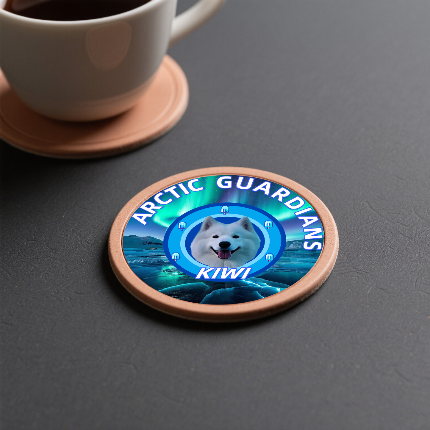 Arctic Guardians Customized Pet Themed Coasters