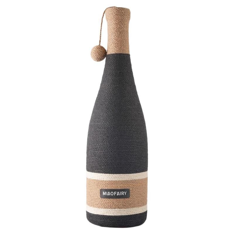 Pet Family Pet Toy Red Wine Bottle Shaped Cat Scratching Post