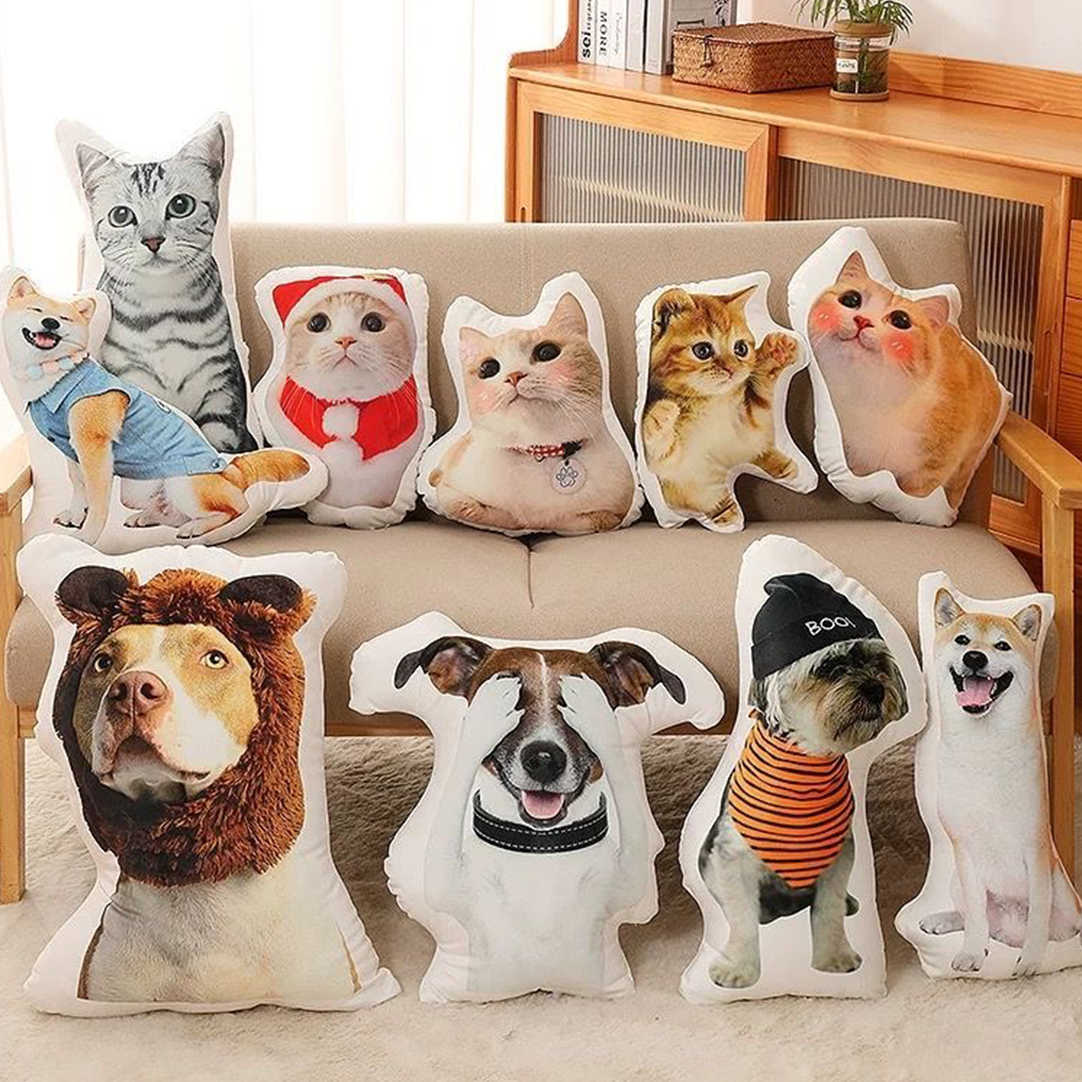 Exclusive customized pet shaped pillow