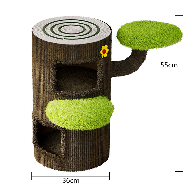 Nature Forme – Woodland Hide & Climb Mushroom Cat Tree