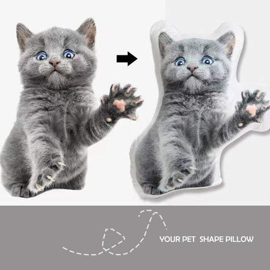Exclusive customized pet shaped pillow