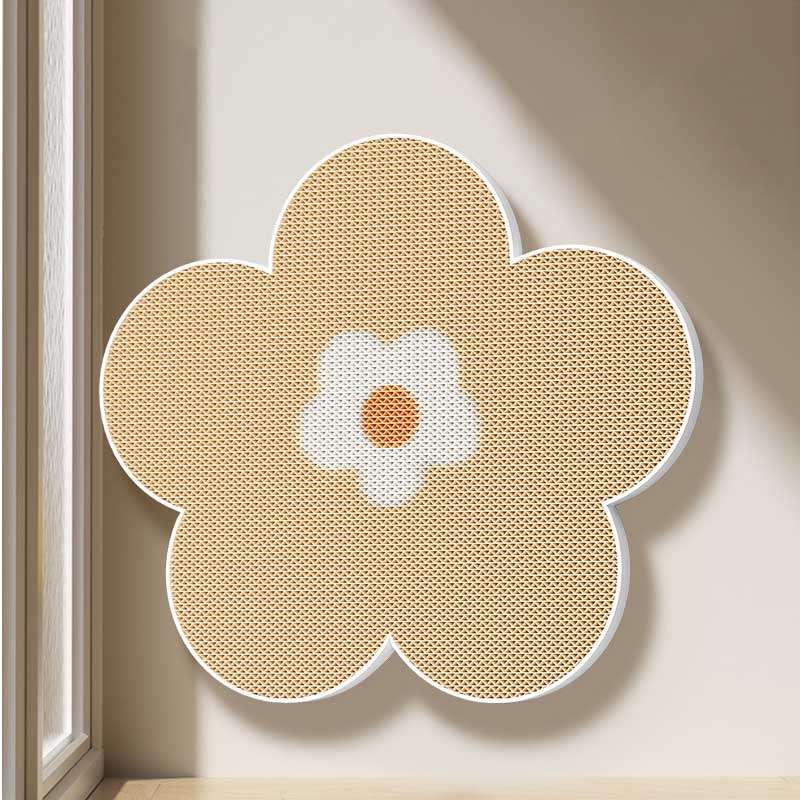Flower-Shaped Cat Scratcher Pad