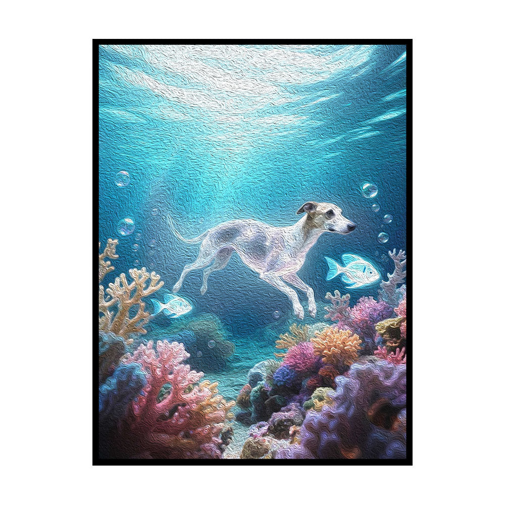Ocean Rebirth - Individualgemalte Malerei