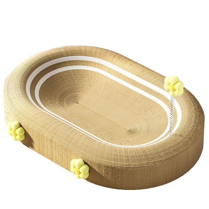 Lit griffoir en sisal pour chat