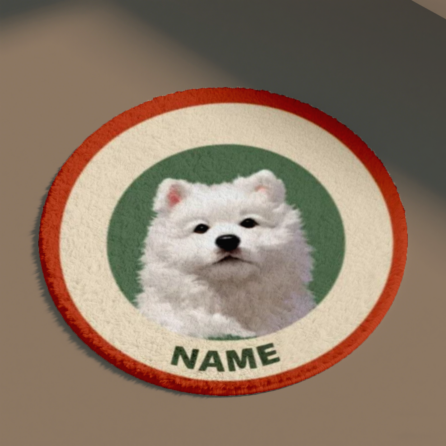 American vintage Customized Pet Portrait Carpet