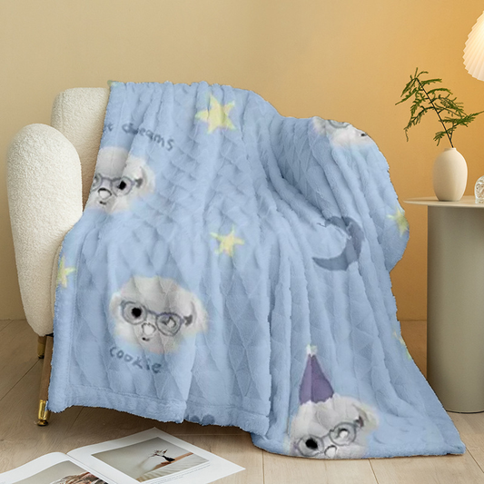 Blue Moon Customized Pet Blanket