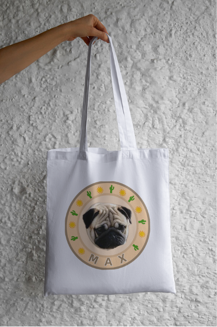 Desert Mirage Custom Pet Themed Canvas Bags