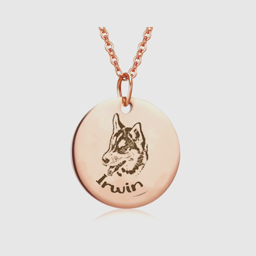 Customize Your Pet Portrait Necklace
