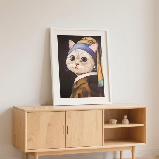 Pet Version Girl with A Pearl Earring