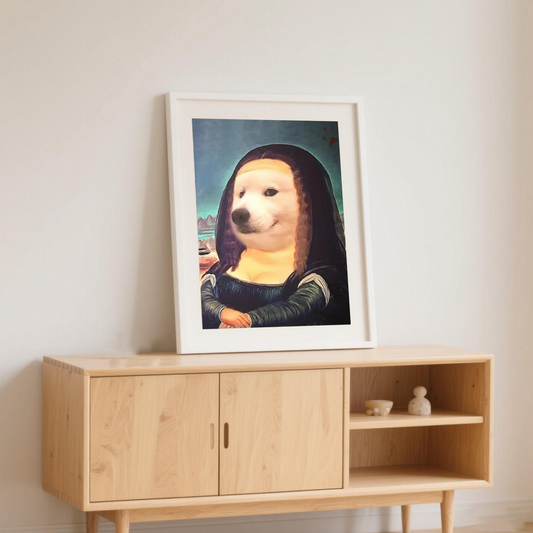 Pet Version the Mona Lisa smile