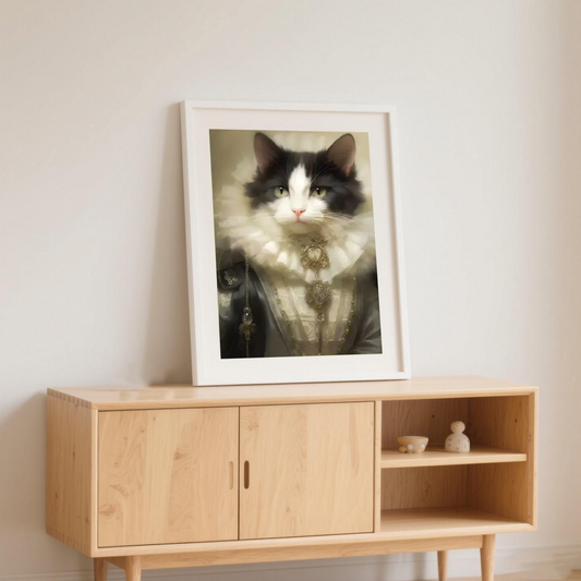 Elizabethan Aristocracy Customized Pet Portrait
