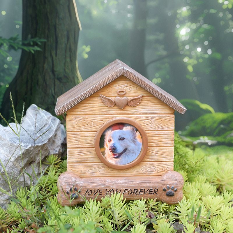 Eternal Wooden House Pet Urn
