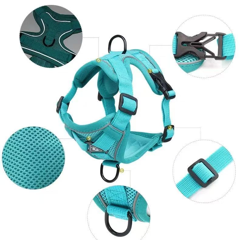 Anti-Escape-Harnisch-Leine-Set für Haustiere