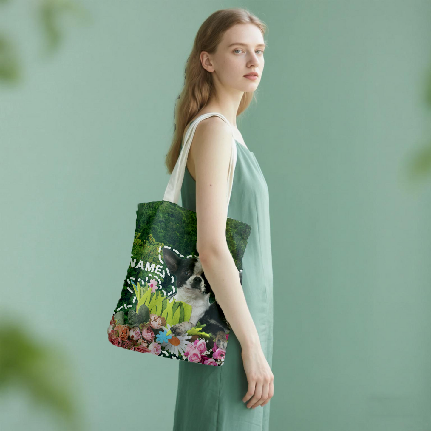 Forest Whisperers Custom Pet Themed Canvas Bags