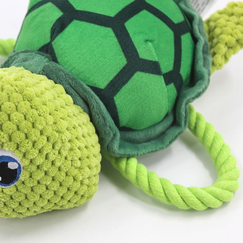 Nature Forme – Ocean Animal Rope Dog Toys with Squeaker & Tug Play