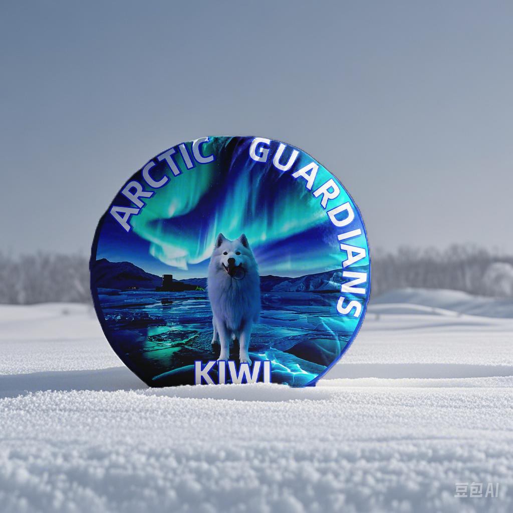 Arctic Guardians Custom Pet Portrait Pillow