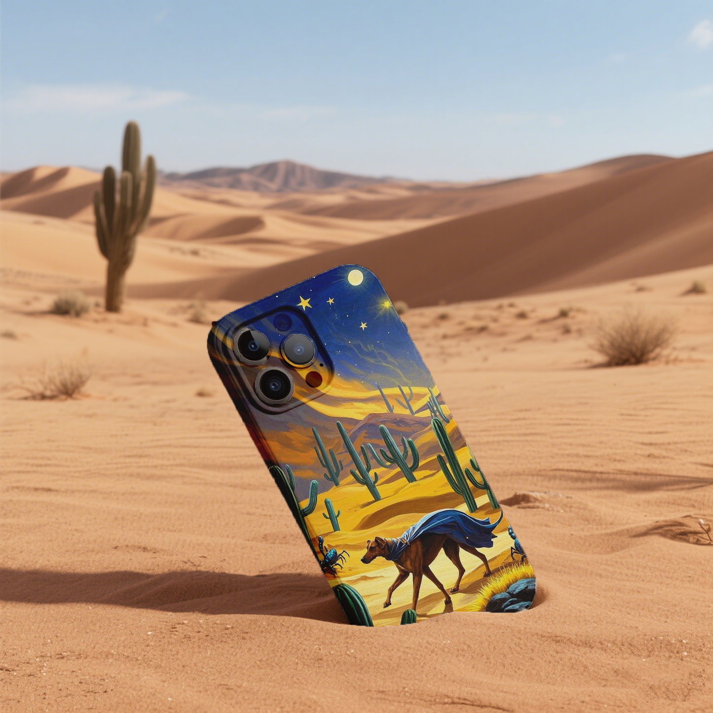 Desert Mirage Customized Pet Phone Cases