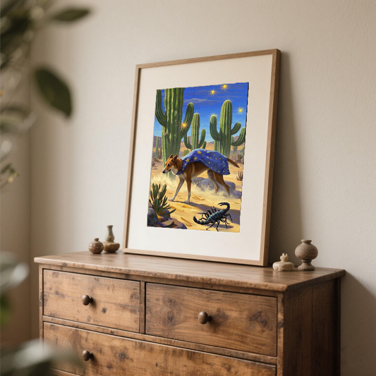 Desert Mirage Customized Painting