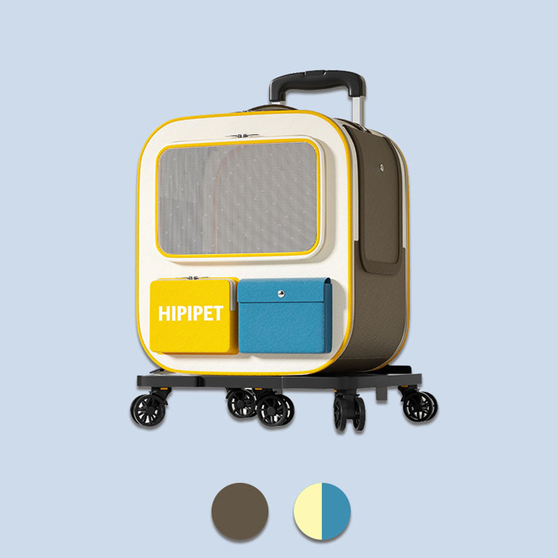 Large Capacity Pet Carrier Backpack Trolley
