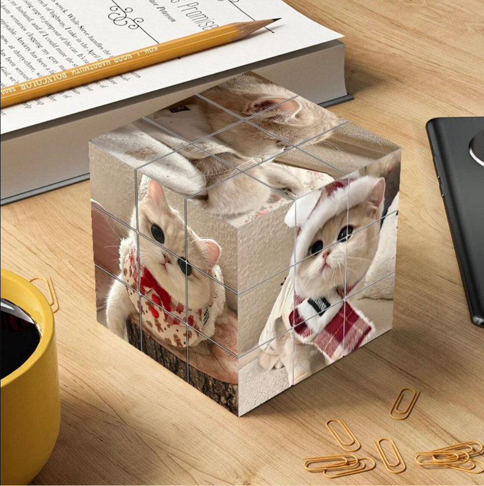 Custom Pet Photo Rubik’s Cubes