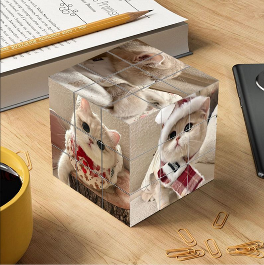 Rubik's Cubes personnalisés avec photo d'animaux de compagnie