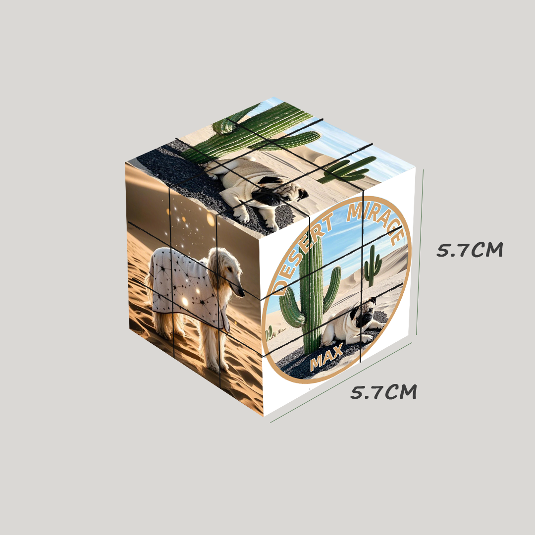 Custom Pet Photo Rubik’s Cubes