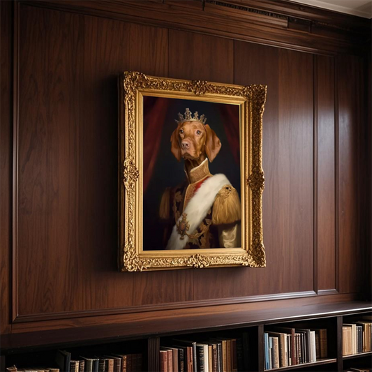 The Princes Customized Pet Portrait Painting