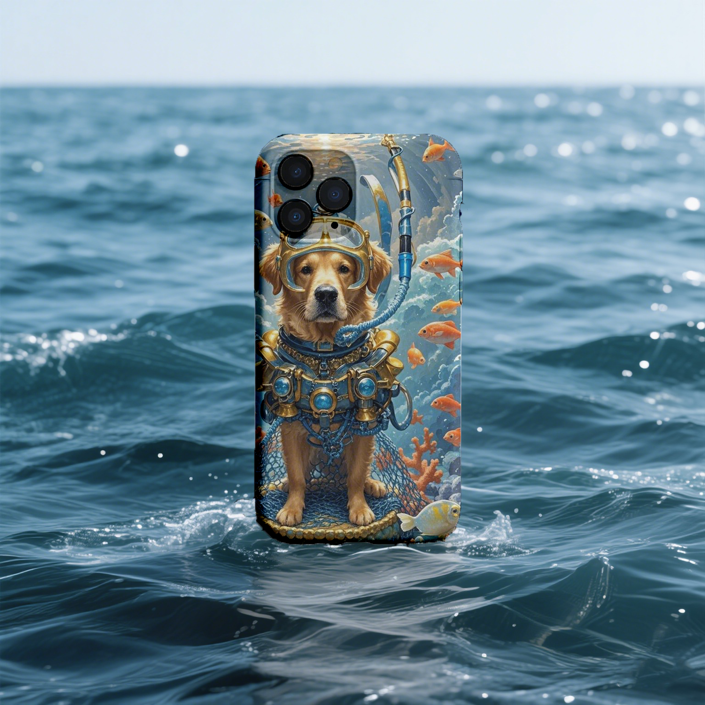 Ocean Rebirth Customized Pet Phone Cases