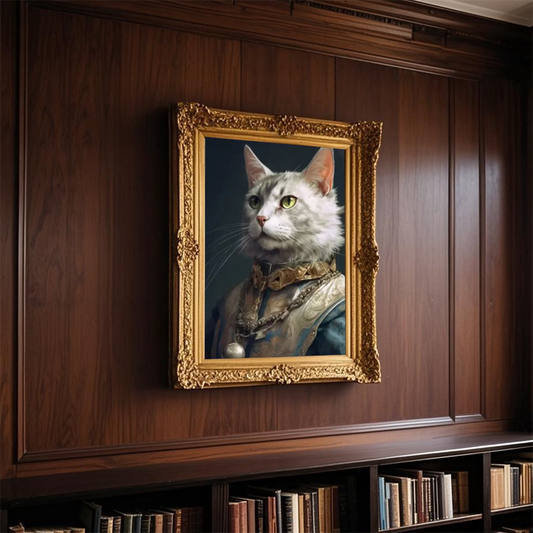 Vintage Style Customized Pet Portrait