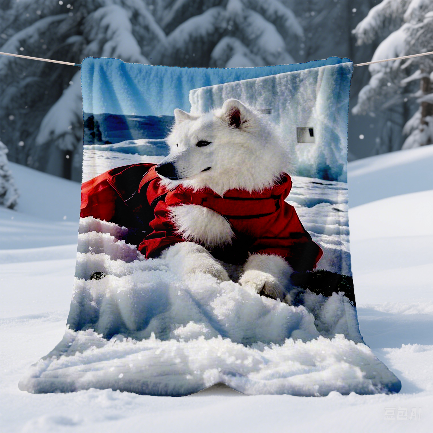 Arctic Guardians Custom Pet Blanket