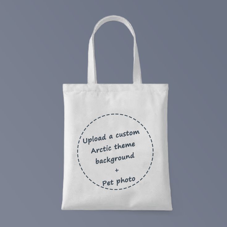 Arctic Guardians Custom Pet Themed Canvas Bags