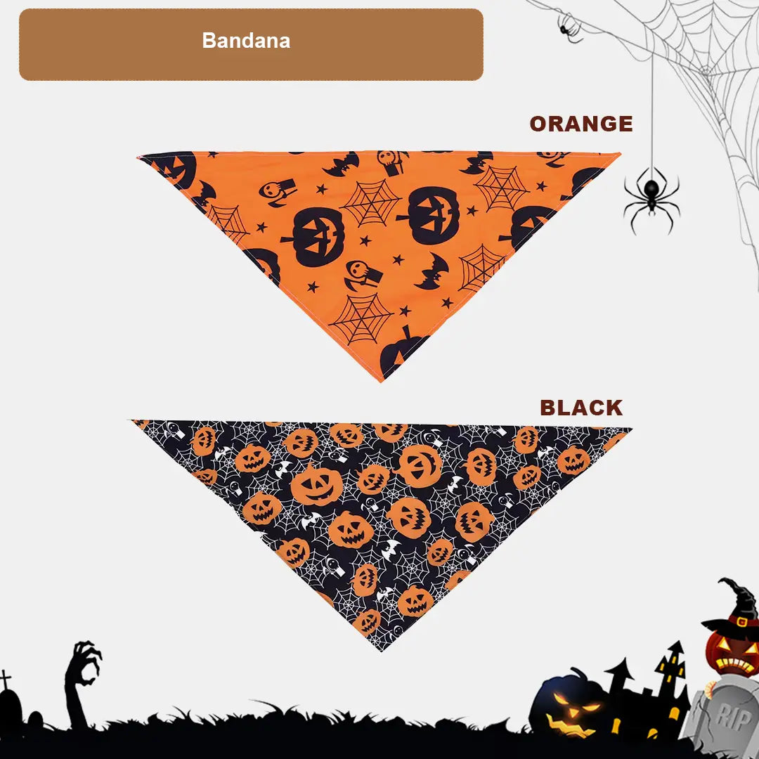 Halloween Pet Spider Hat Accessory Set