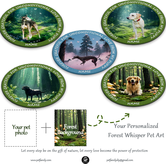 Forest Whisperers Individualisierter Teppich