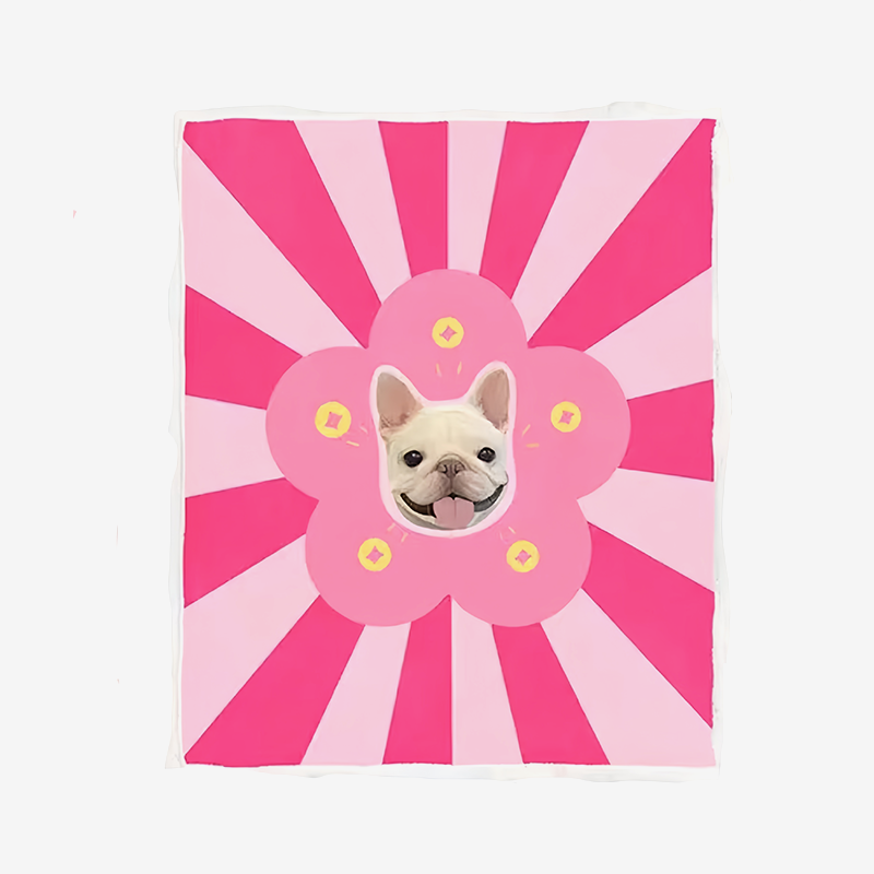 BloomFlower Customized Pet Blanket