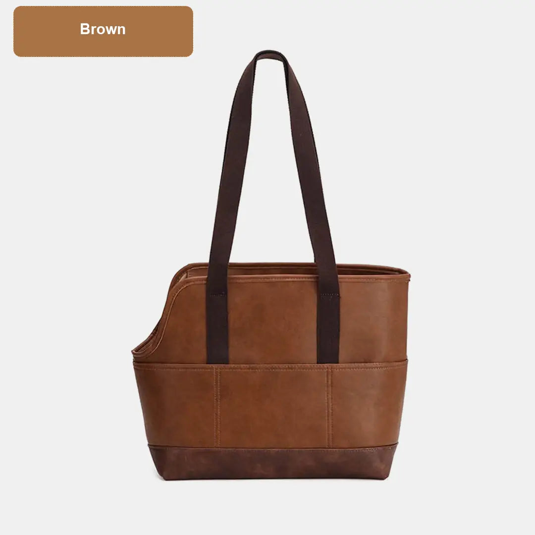 PU Portable Small Pet Carrier Bag