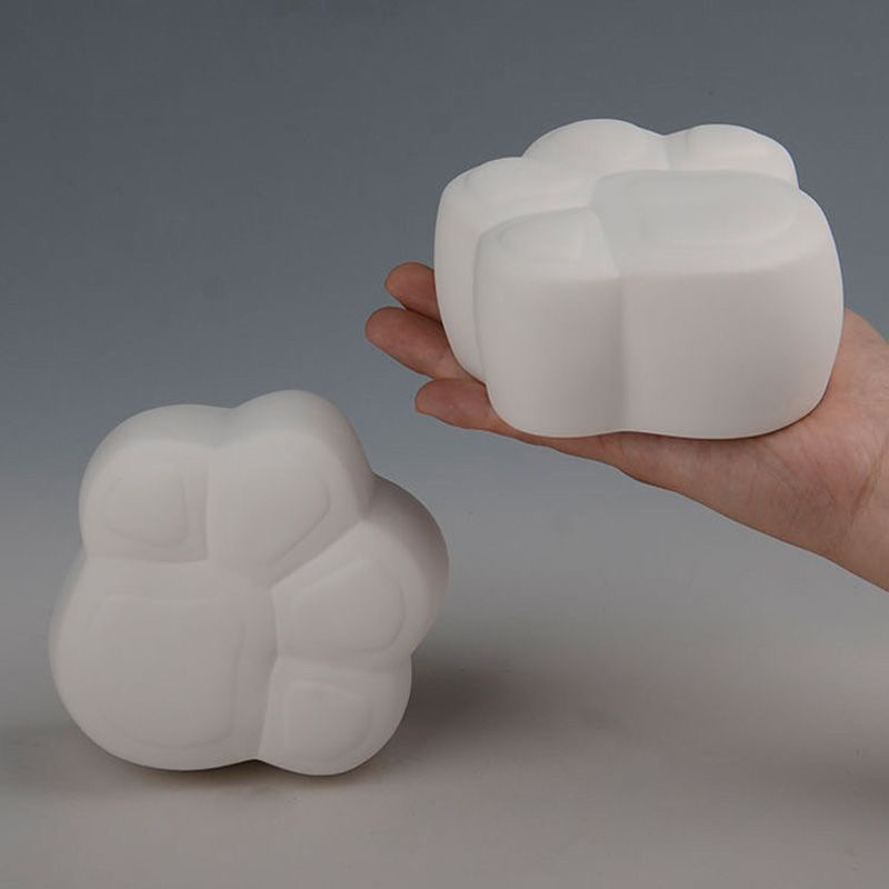 Paw Print Ceramic Pet Urn