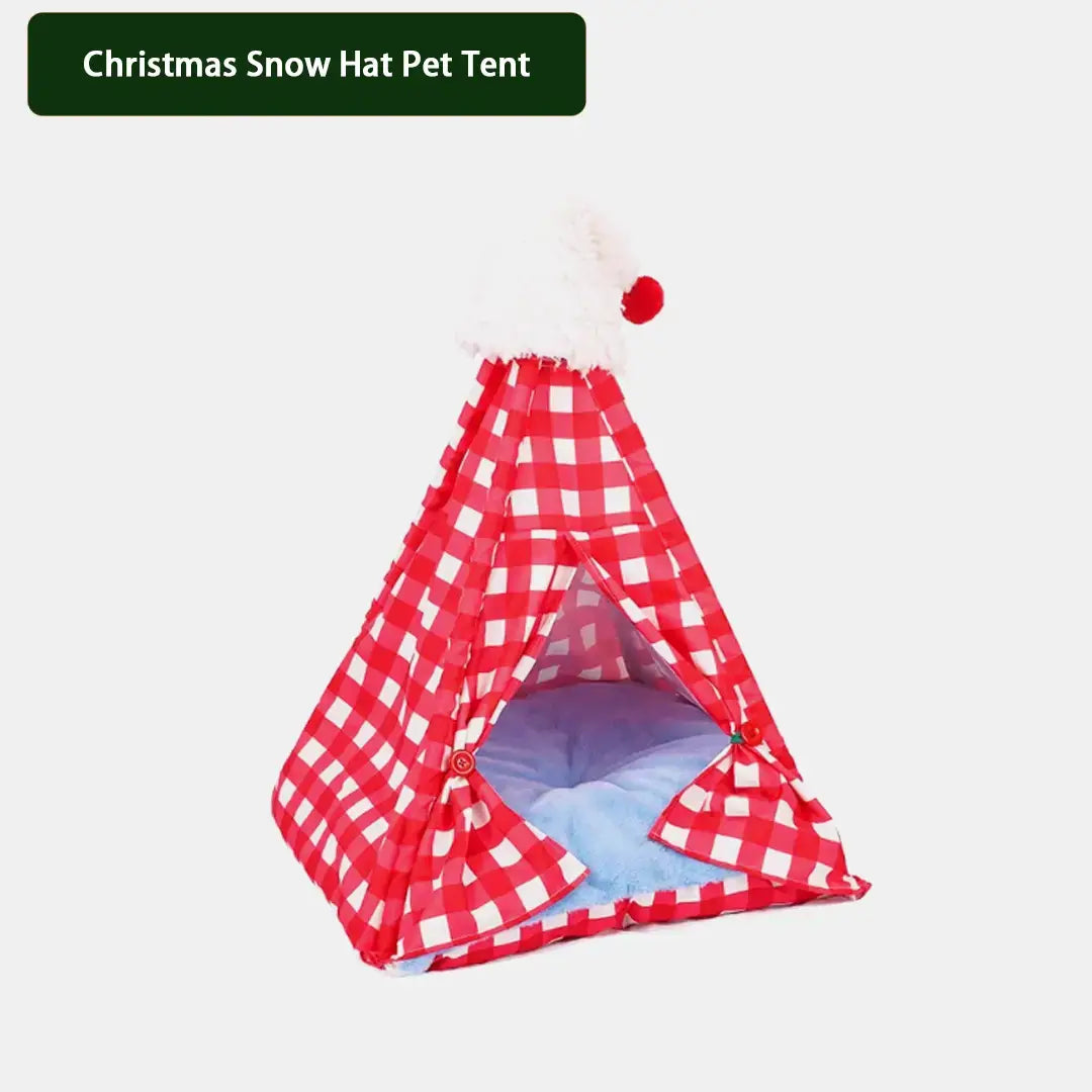 Pawsmas Cedar Pet Tent